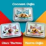 Celebration Combo(250g Each) – Mawa Gujiya, Coconut Gujiya & Ghee Thekua