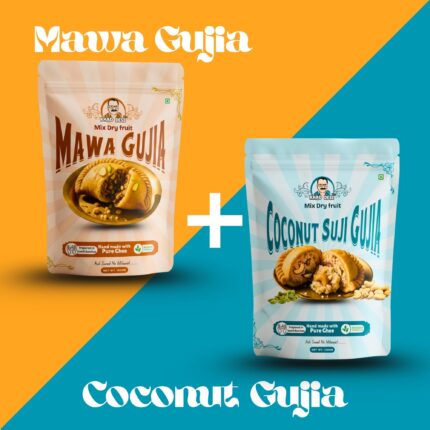 Mini Sweet Harmony Combo(150 gm) – Mawa Gujiya & Coconut Gujiya